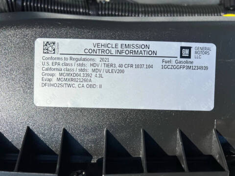 2021 Chevrolet Express 3500