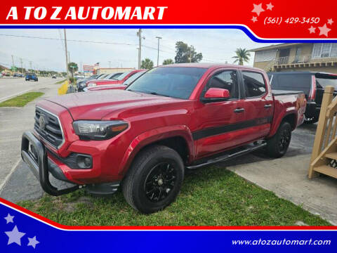 2018 Toyota Tacoma for sale at A TO Z  AUTOMART in West Palm Beach FL