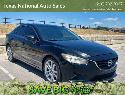 2015 Mazda MAZDA6 for sale at Texas National Auto Sales in San Antonio TX