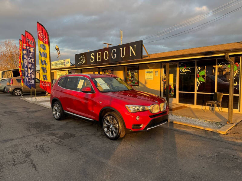 2015 BMW X3 for sale at Shogun Auto Center in Hanford CA