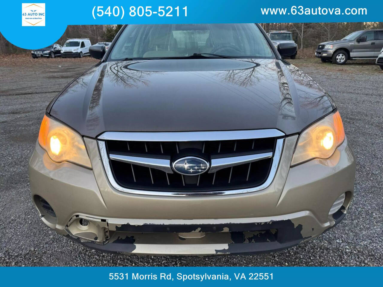 2008 Subaru Outback for sale at 63 Auto Inc in Spotsylvania, VA