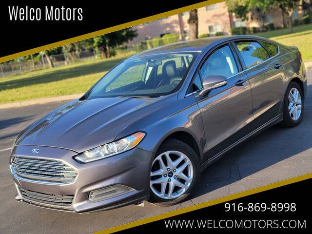 2014 Ford Fusion for sale at Welco Motors in Rancho Cordova CA