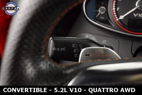 2011 Audi R8 5.2 quattro Spyder