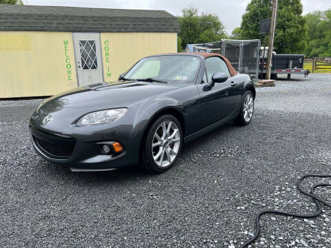 2015 Mazda MX-5 Miata for sale at GRAHAM'S AUTO SALES & SERVICE INC in Ephrata PA