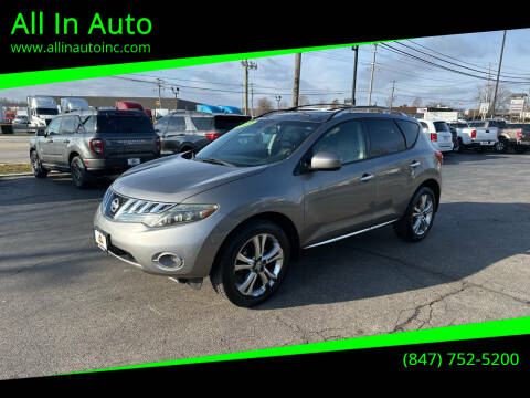 2009 Nissan Murano for sale at All In Auto in Palatine IL