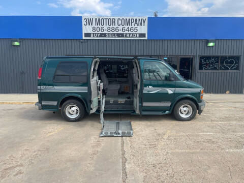 1997 GMC Savana for sale at 3W Motor Company in Fritch TX