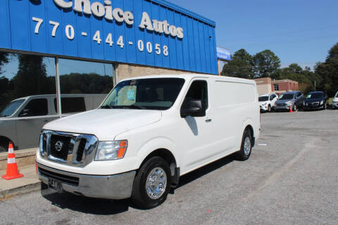 2015 Nissan NV for sale at Southern Auto Solutions - 1st Choice Autos in Marietta GA