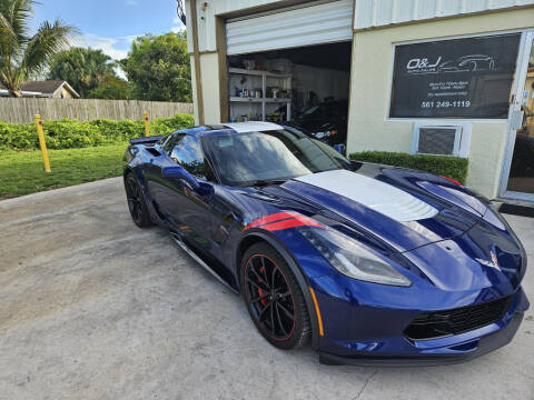 2017 Chevrolet Corvette for sale at O & J Auto Sales in Royal Palm Beach FL