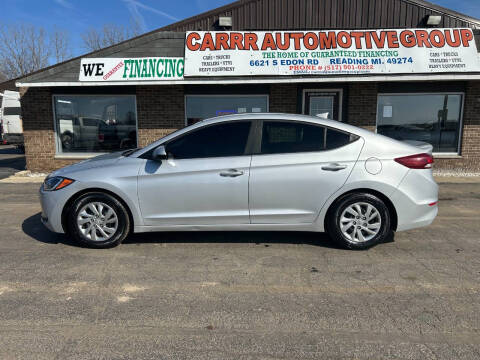 2017 Hyundai Elantra for sale at CARRR AUTOMOTIVE GROUP INC in Reading MI