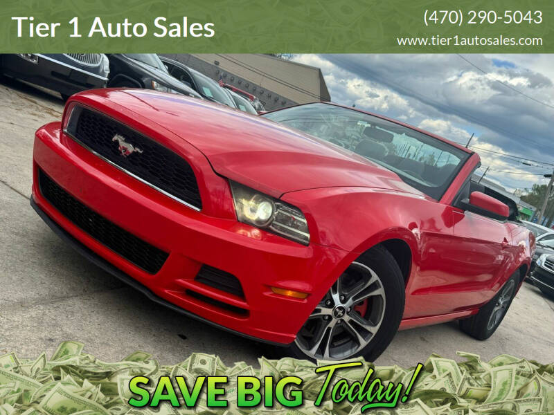 2014 Ford Mustang for sale at Tier 1 Auto Sales in Gainesville GA