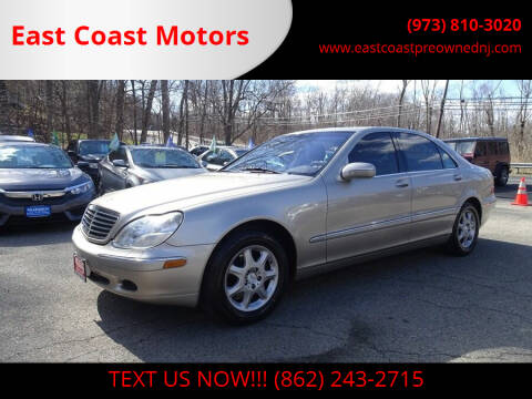 2000 Mercedes-Benz S-Class for sale at East Coast Motors in Lake Hopatcong NJ
