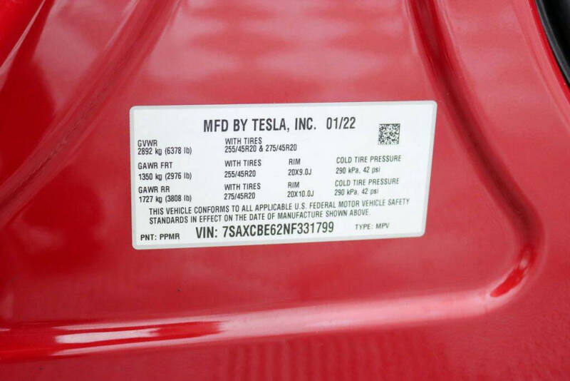 2022 Tesla Model X Plaid