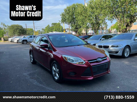 2013 Ford Focus for sale at Shawn's Motor Credit in Houston TX