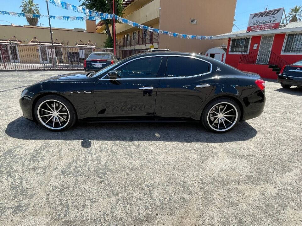 2014 Maserati Ghibli for sale at FRED AUTO WHOLESALE INC in Fresno, CA