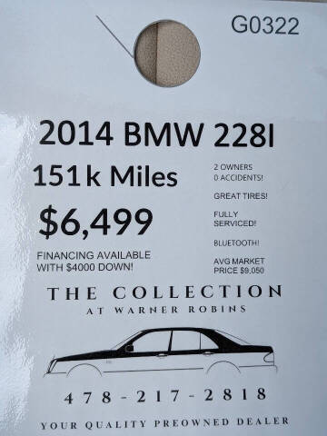 2014 BMW 2 Series 228i