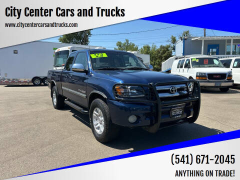 2004 Toyota Tundra for sale at City Center Cars and Trucks in Roseburg OR
