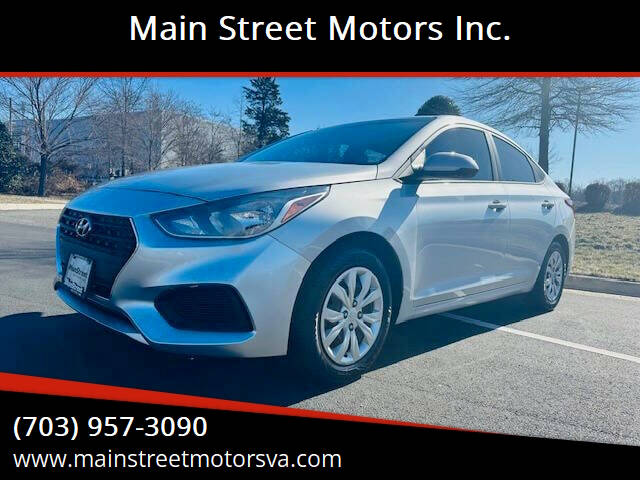 Used 2018 Hyundai Accent SE with VIN 3KPC24A35JE028005 for sale in Chantilly, VA