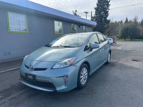 2014 Toyota Prius Plug-in Hybrid for sale at AUTO HUB in Salem OR