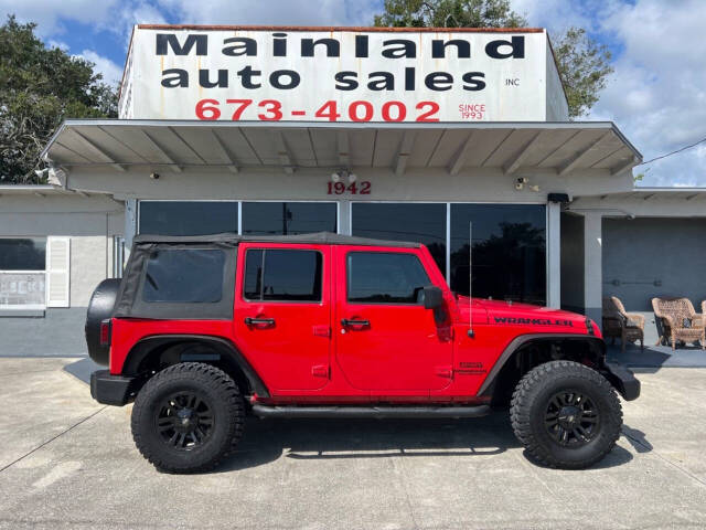 2011 Jeep Wrangler Unlimited for sale at Mainland Auto Sales Inc in Daytona Beach, FL