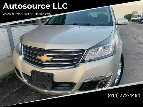 2013 Chevrolet Traverse for sale at Autosource LLC in Columbus OH