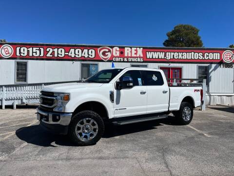 2022 Ford F-250 Super Duty for sale at G Rex Cars & Trucks in El Paso TX