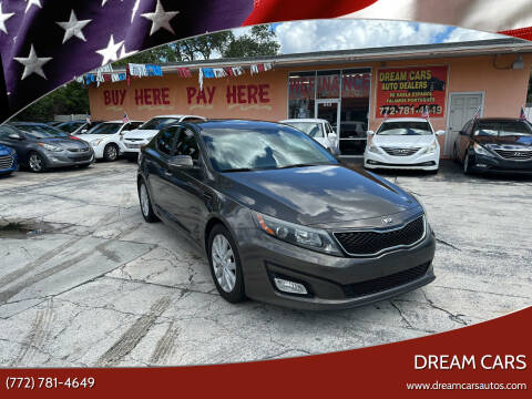 2015 Kia Optima for sale at DREAM CARS in Stuart FL