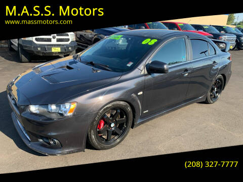 2008 Mitsubishi Lancer Evolution for sale at M.A.S.S. Motors in Boise ID