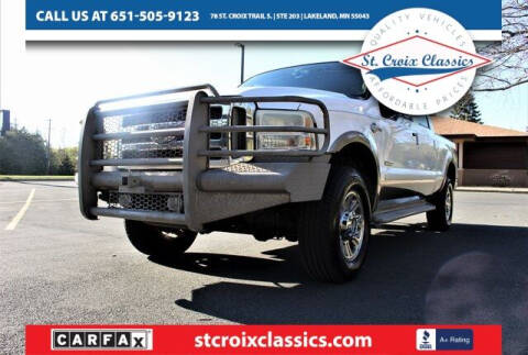 2005 Ford F-250 Super Duty for sale at St. Croix Classics in Lakeland MN