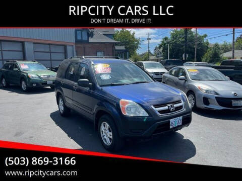 2004 Honda CR-V for sale at RIPCITY CARS LLC in Portland OR