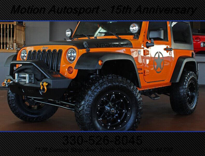 2013 Jeep Wrangler for sale at Motion Auto Sport in North Canton OH