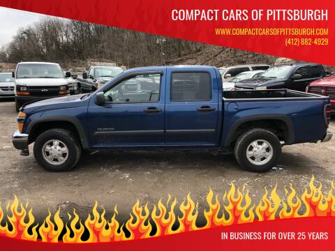 2005 Chevrolet Colorado for sale at Compact Cars of Pittsburgh in Pittsburgh PA