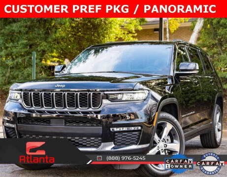 2021 Jeep Grand Cherokee L for sale at Gravity Autos Atlanta in Atlanta GA