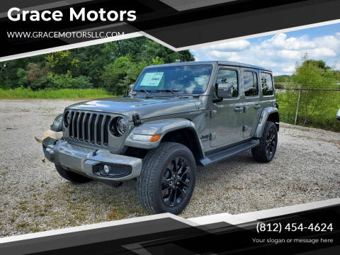 2022 Jeep Wrangler Unlimited for sale at Grace Motors in Evansville IN