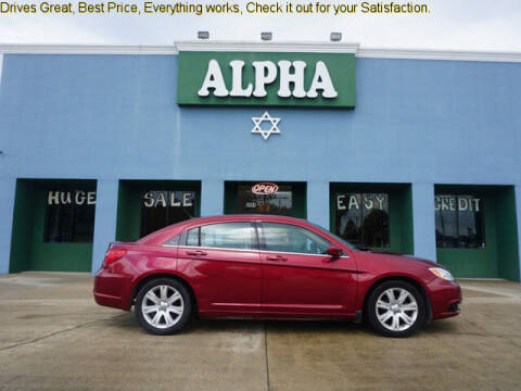 2012 Chrysler 200 for sale at ALPHA AUTOMOBILE SALES, LLC in Lafayette LA
