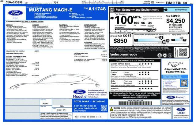 2026 Ford Mustang Mach-E Premium