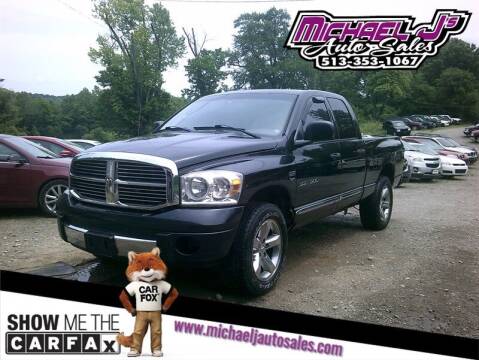 2007 Dodge Ram Pickup 1500 for sale at MICHAEL J'S AUTO SALES in Cleves OH