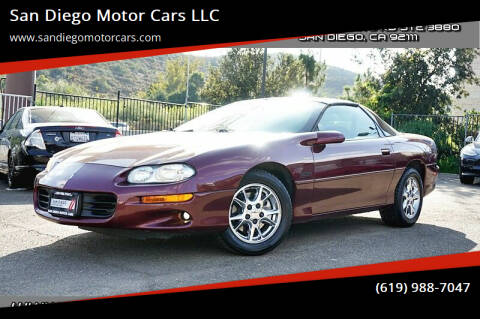 2002 Chevrolet Camaro for sale at San Diego Motor Cars LLC in Spring Valley CA