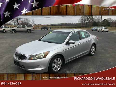 2008 Honda Accord for sale at RICHARDSON WHOLESALE in Fayetteville TN