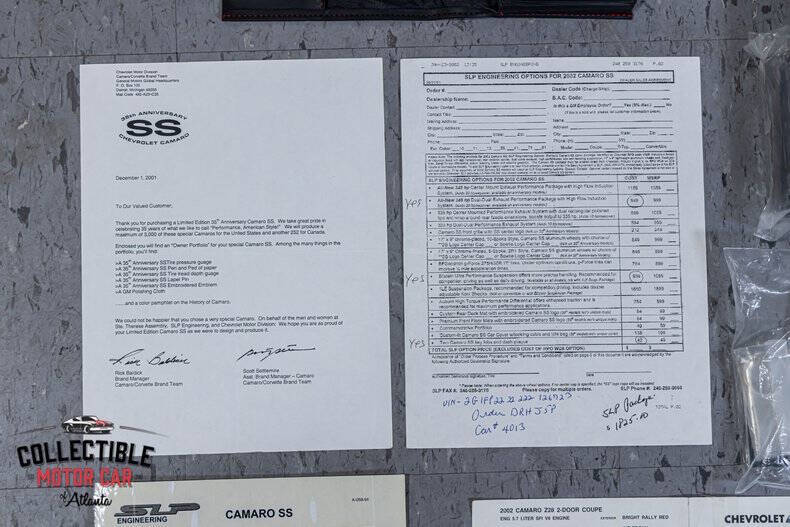 2002 Chevrolet Camaro Z28