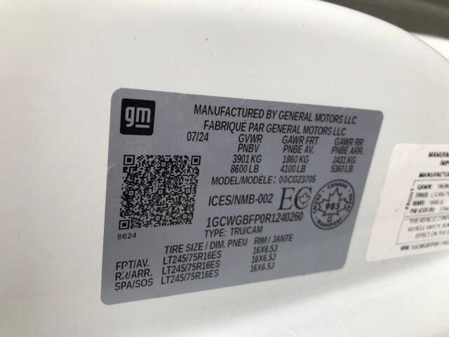 2024 Chevrolet Express 2500