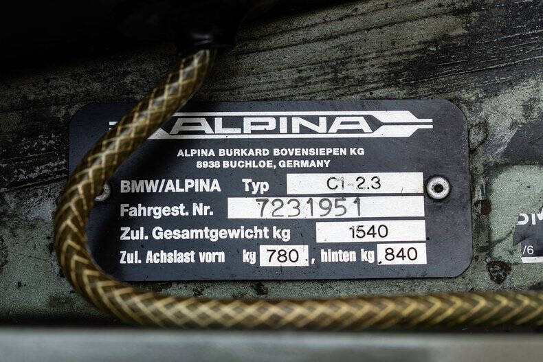1982 Alpina C1