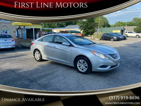 2013 Hyundai Sonata for sale at First Line Motors in Brownsburg IN