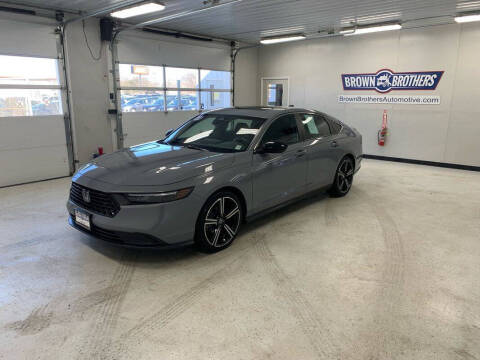 2023 Honda Accord Hybrid for sale at Brown Brothers Automotive Sales And Service LLC in Hudson Falls NY