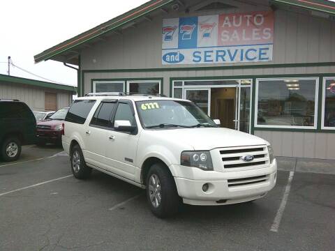 2008 Ford Expedition EL for sale at 777 Auto Sales and Service in Tacoma WA