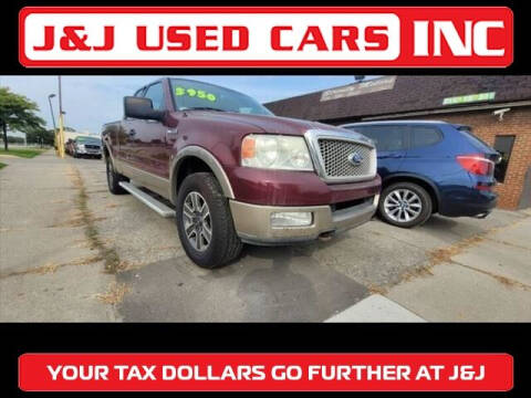 2004 Ford F-150 for sale at J & J Used Cars inc in Wayne MI