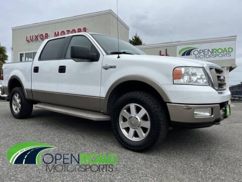2005 Ford F-150 for sale at OPEN ROAD MOTORSPORTS in Lynnwood WA