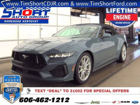 2024 Ford Mustang for sale at Tim Short Chrysler Dodge Jeep RAM Ford of Morehead in Morehead KY