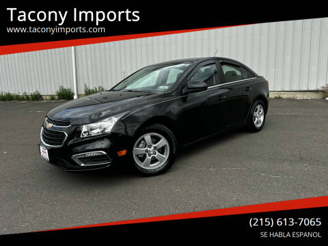 2015 Chevrolet Cruze for sale at Tacony Imports in Philadelphia PA