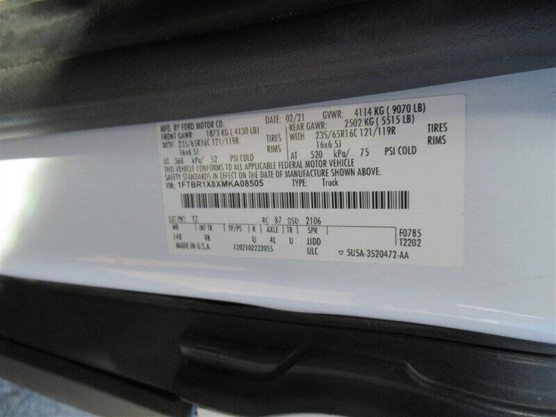 2021 Ford Transit 250