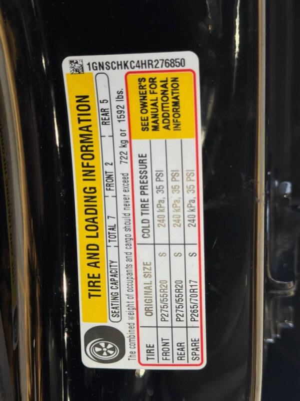 2017 Chevrolet Suburban LT